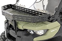 Rough Country Front Cargo Rack Black LED 6" Light For Can-Am Defender 97074 MAIN