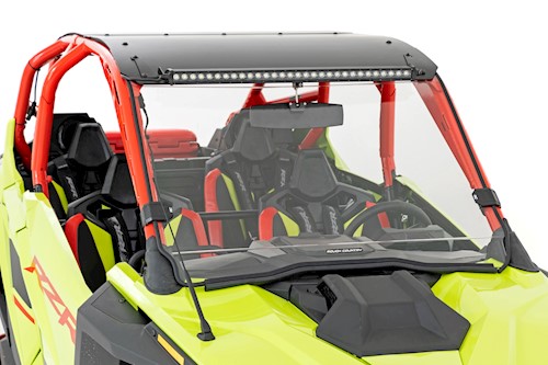 Rough Country Full Windshield For Polaris RZR Pro /RZR-4 98102210 LARGE