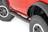 Rough Country Oval Nerf Steps 2-Door Black for Ford Bronco 4WD 2021-2022 21012 THUMBNAIL