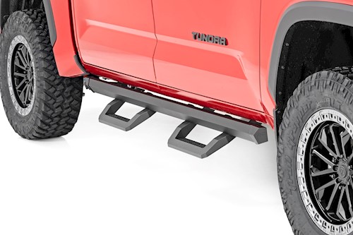 Rough Country SR2 Adjustable Steps Crew Cab For Toyota Tundra 2022 72001 LARGE