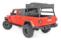 Rough Country Overlanding Aluminum Bed Rack for Jeep Gladiator 20-23 10620 MAIN