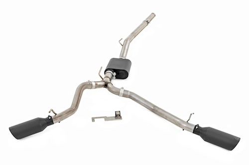Rough Country Performance Cat-Back Exhaust 3.6L for Jeep JT Gladiator 2020-2023 LARGE