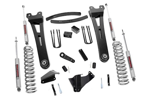 Rough Country for Ford F250 F350 6" Radius Arm Suspension Lift Kit 05-07 Diesel LARGE