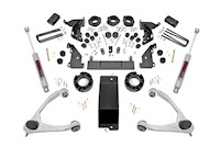 Rough Country Chevy GMC 1500 Pickup 4.75" Lift Kit w/Upper Control Arms 14-15 MAIN