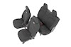 Rough Country For Jeep Neoprene Seat Cover Set | Black 18-22 Wrangler JL] -91020 THUMBNAIL
