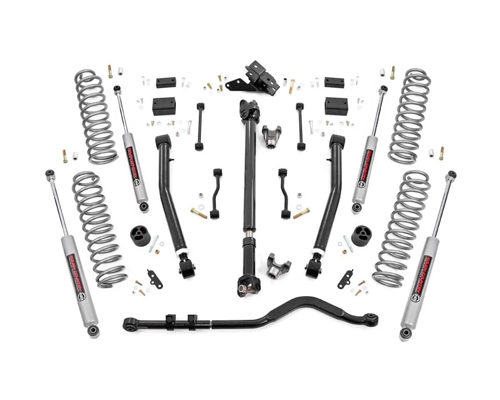 Jeep Wrangler JLU 3.5" Stage 2 Suspension Lift Kit w/ Adjustable Control Arms 2018-2019 MAIN