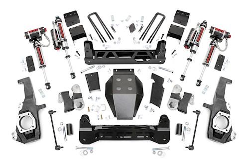Rough Country 5" GM NTD Suspension Lift Kit | Vertex 2020 2500HD Silvarado 10250 LARGE