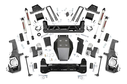 Rough Country 7in GM NTD Suspension Lift Kit | V2 2020 2500HD 10170 LARGE