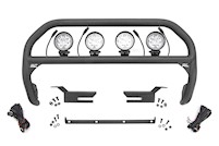 Rough Country Nudge Bar 4 Inch Round LED x4 for Ford Bronco 4WD 2021 51049 MAIN