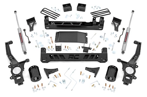Rough Country 6 Inch Lift For Kit for Nissan Frontier 2WD/4WD 2022 83730 LARGE