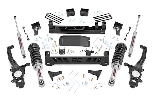 Rough Country 6 Inch Lift Kit for Nissan Frontier 2WD/4WD 2022 83731 LARGE