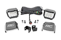 Rough Country LED Light Ditch Mount 3" Led Wide angle For Toyota Tundra 2022 MAIN