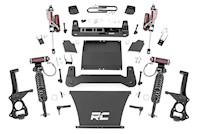 Rough Country 6 In Lift Kit Mono Leaf Rear Vertex Chevy Silverado 1500 19-23 MAIN