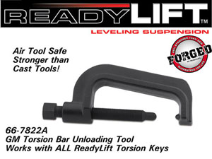 Fat Bob's Garage, Ready Lift Part #66-7822A, GMC Torsion Bar Unloading Tool MAIN