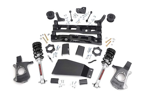 Rough Country 5in GM Suspension Lift Kit w/N3 Struts 07-13 Avalanche 20801 LARGE