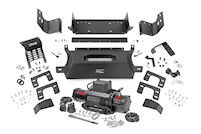 Rough Country Hidden Winch Mount & 9500S Winch for Ford Bronco 4WD 2021-2022 MAIN