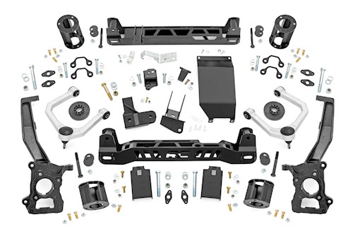 Rough Country 7 Inch Lift Kit | 4-Door Base | Ford Bronco 4WD (2021-2023) LARGE