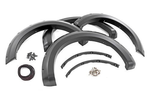 Rough Country Pocket Fender Flare for Ford F-150 21-23 White F-F20911A-YZ LARGE