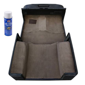 Fat Bob's Garage, Rugged Ridge, Part #13696.10, Jeep TJ Wrangler Deluxe Carpet Kit With Adhesive, Honey 1997-2006 MAIN