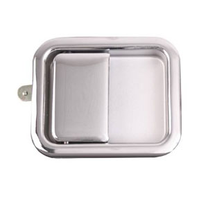 Fat Bob's Garage, OMIX-ADA Part #11812.04, Door Handle Chrome W/Full Door CJ RH,YJ RH, TJ LH MAIN