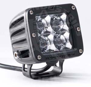 Fat Bob's Garage, Rigid Industries Part #DUALLYSPTBLU,  Dually Blue LED Spot Light MAIN