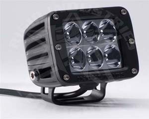 Fat Bob's Garage, Rigid Industries Part #D2WW1,  Dually D2 White Wide Light MAIN