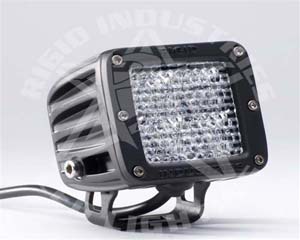 Fat Bob's Garage, Rigid Industries Part #20251,  Dually White Diffused Lens Flood Light (Set of 2) MAIN