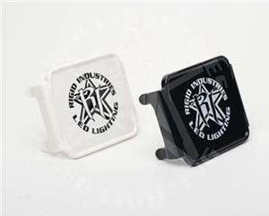 Fat Bob's Garage, Rigid Industries Part #CVRDLYWHT,  Marine White Protective Cover for Dually & Dually D2 MAIN