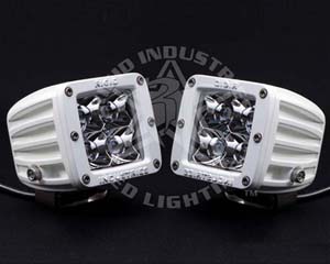 Fat Bob's Garage, Rigid Industries Part #MDLS2,  M-Series Dually LED Spot Light (Set of 2) MAIN