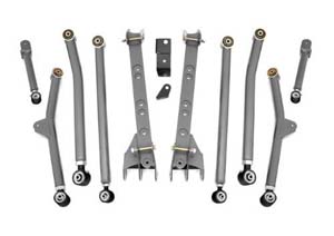 Fat Bob's Garage, Rough Country Part #638U, Jeep Wrangler Unlimited Long Arm Upgrade Kit 2004-2006 MAIN