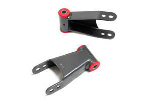 Fat Bob's Garage, Max Trac Part#413710, Ford F250/F350 Super Duty 1" Rear Lowering Shackles 2WD/4WD 1999-2007 MAIN