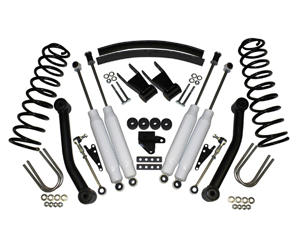 Fat Bob's Garage, Part # FBXJ4C-8KS, Jeep Cherokee XJ 4" Lift Kit w/ Performance 8000 Series Shocks 1984 - 2001 MAIN