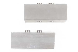 Fat Bob's Garage, Zone Offroad Part #U3023, Ford F150 2" Flat Dual Pin Blocks 3/4" Pins 2004-2012 MAIN