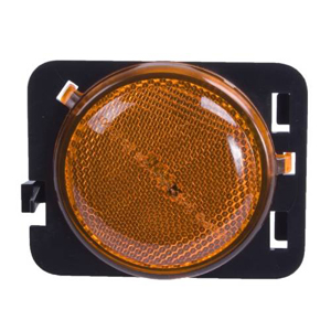 Fat Bob's Garage, OMIX-ADA Part #12401.25, Lh Side Marker Light Amber 07-10 Jeep JK Wrangler MAIN