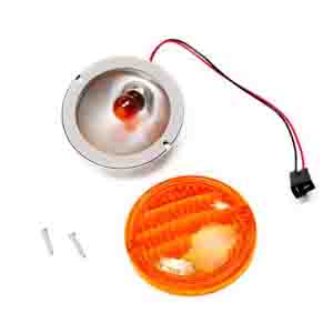 Fat Bob's Garage, OMIX-ADA Part #12405.07, Park Lamp Asy Amber 76-86 Jeep CJ MAIN