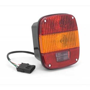 Fat Bob's Garage, OMIX-ADA Part #12403.43, Tail Light Export 97-06 Jeep TJ Wrangler MAIN