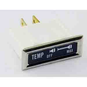 Fat Bob's Garage, OMIX-ADA Part #13319.05, Indicator Light (Temp) 76-86 Jeep CJ MAIN