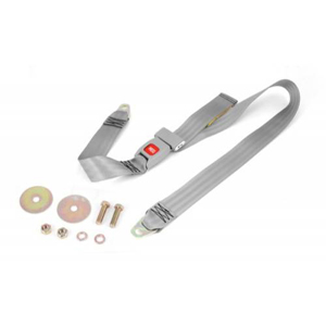Fat Bob's Garage, OMIX-ADA Part #13202.30, Lap Seat Belt Gray 87-95 Jeep YJ Wrangler MAIN