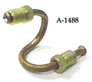Fat Bob's Garage, OMIX-ADA Part #16732.50, Wheel Cyl Brake Line 41-71 Willys/CJ MAIN