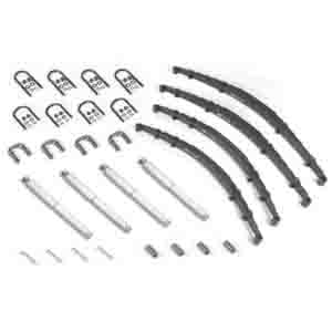 Fat Bob's Garage, OMIX-ADA Part #18290.02, Leaf Spring Kit 55-58 Jeep CJ MAIN
