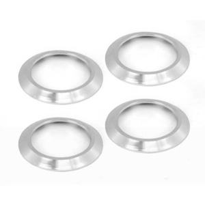 Fat Bob's Garage, Rugged Ridge, Part #11421.15, Ac Vent Bezels Billet 07-10 Jeep JK Wrangler MAIN