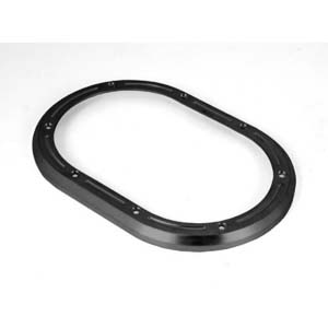 Fat Bob's Garage, Rugged Ridge, Part #11422.12, Billet Aluminum Shifter Bezel Black Manual 07-10 Jeep JK Wrangler MAIN