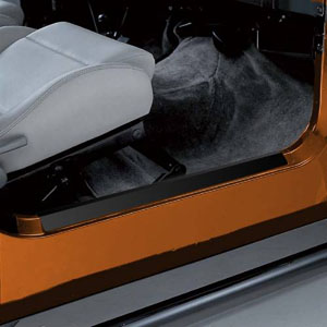Fat Bob's Garage, Rugged Ridge, Part #11216.02, Door Entry Guards 76-95 Jeep CJ/Wrangler MAIN