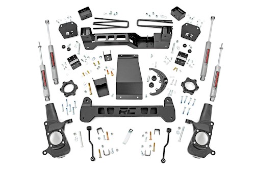 Rough Country 6in GM Suspension Lift Kit 01-06 1500HD 4WD 25930A LARGE