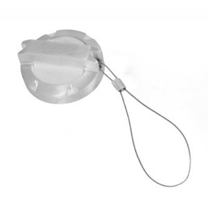 Fat Bob's Garage, Rugged Ridge, Part #11430.05, Jeep JK Wrangler Windshield Washer Fluid Cap, Billet 2007-2016 MAIN