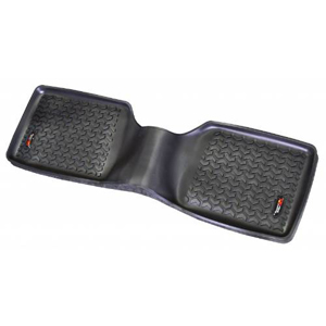 Fat Bob's Garage, Rugged Ridge, Part #12950.19, Floor Liner 2Nd Row XJ 1984-2001 2Dr And 4Dr Rear Black MAIN