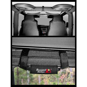 Fat Bob's Garage, Rugged Ridge, Part #12495.10, Neoprene Door And Grab Handle Covers 97-06 Jeep TJ Wrangler MAIN