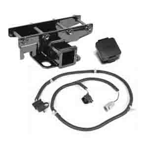 Fat Bob's Garage, Rugged Ridge, Part #11580.52, Receiver Hitch Kit With Jeep Plug 2007-2016 JK MAIN