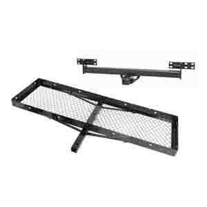 Fat Bob's Garage, Rugged Ridge, Part #11580.21, Receiver Hitch With Cargo Rack For 1987-2006 Jeep Wrangler YJ/TJ MAIN