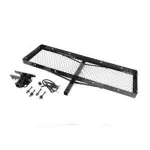Fat Bob's Garage, Rugged Ridge, Part #11580.20, Receiver Hitch With Cargo Rack For 2007-2016 Jeep Wrangler JK MAIN